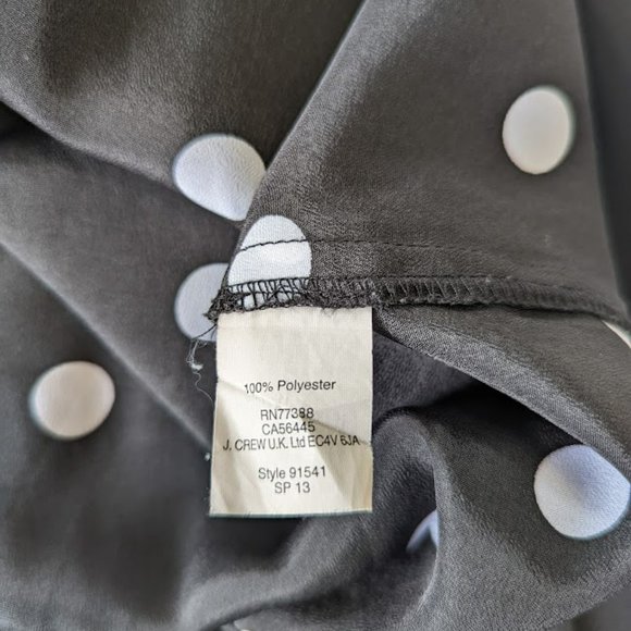 J. Crew Polka Dot Blouse - Picture 7 of 11